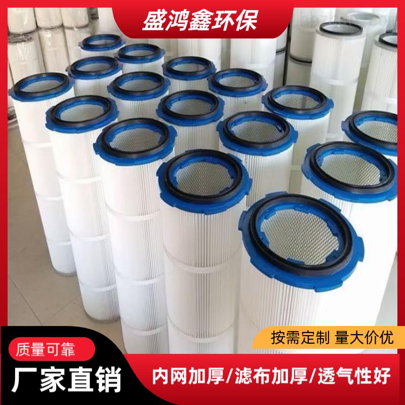 工业滤芯除尘滤筒六耳夹头螺杆式喷塑抛丸打磨焊烟快拆净化设备