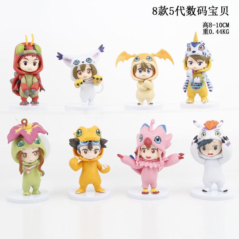 数码宝贝盲盒新玩偶服弹