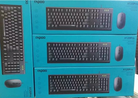 雷柏x120pro有线键盘鼠标，套装电脑usb键鼠套件商务办公