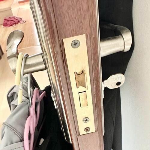 卧室门轴承锁舌室内门锁体房门门锁通用型木门锁静音锁芯配件