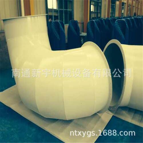 厂家优惠促销90度转角带法兰大管道除尘弯头碎边管道