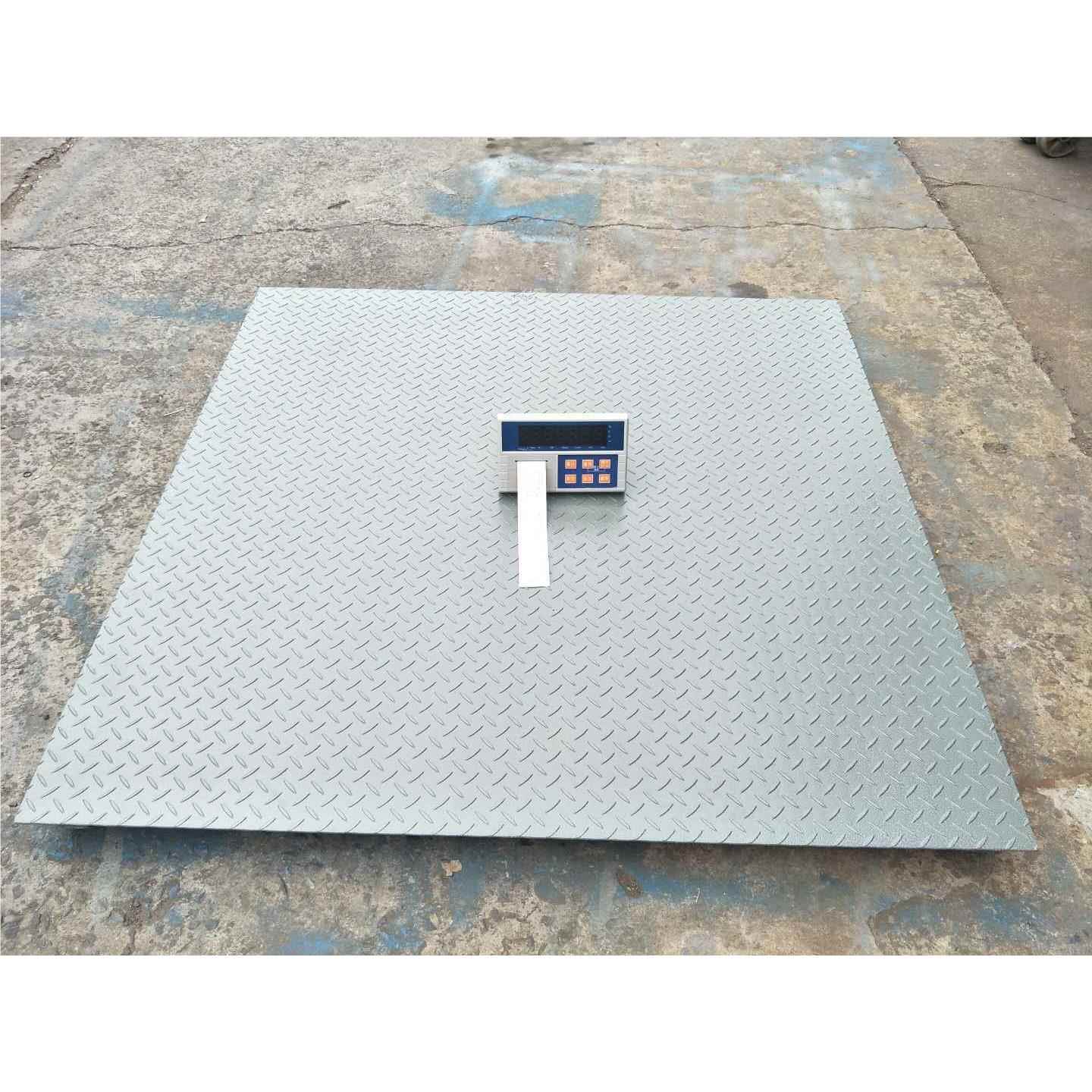 碳线钢10吨打印电子地磅秤1字.2乘1.5米数式无地秤弹簧缓冲可SCS