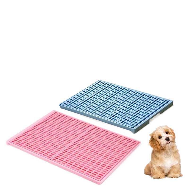 狗厕所中大型犬诱导剂尿垫一体式冲水漏粪板接粪板狗便盆狗沙盆