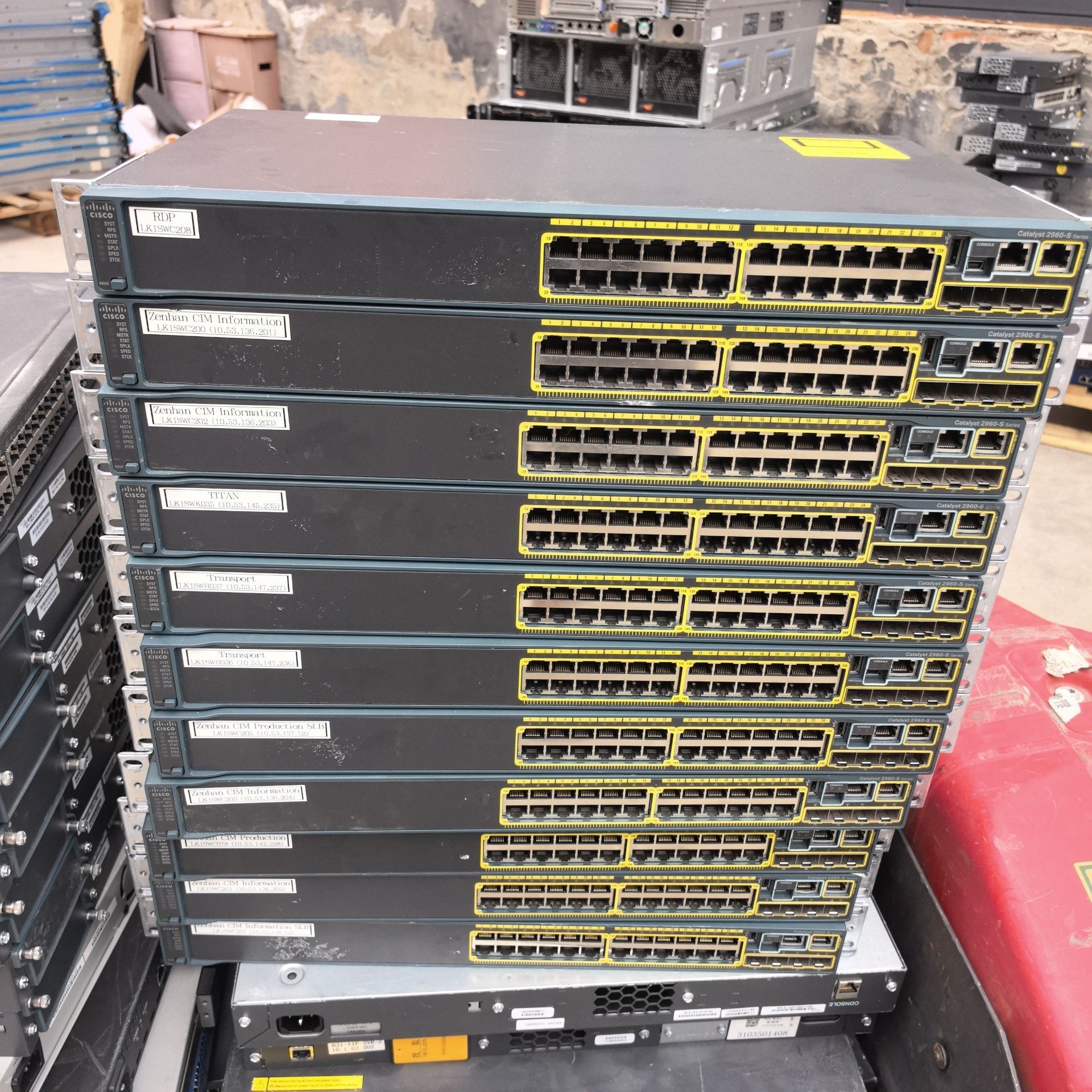 Cisco/思科  WS-C2960S-24TS-L   2