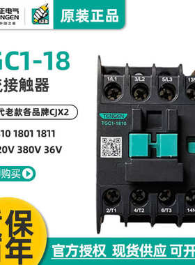 天正TGC1-1810 1801 1811交流接触器CJX2 220V24V380V36V110V 25A