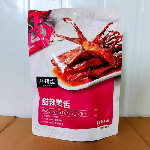 小胡鸭 去骨凤爪180g柠檬酸辣去骨鸭掌鸭舌泡椒凤爪山M同款网红款