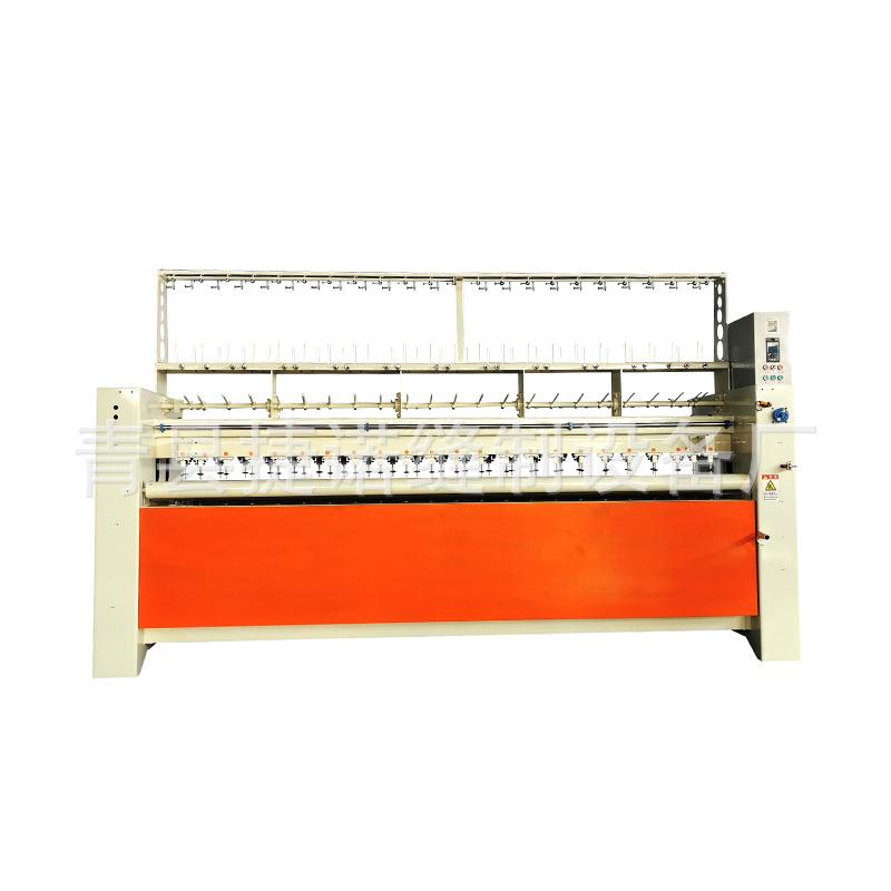 厂家供应双梁大棚棉被机设备自动快速套被机大型无底线棉被套被机