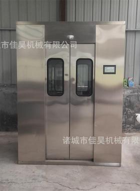 无车GZU间风淋室洁净室货淋室30不双锈钢感应4风淋门尘设备人双吹