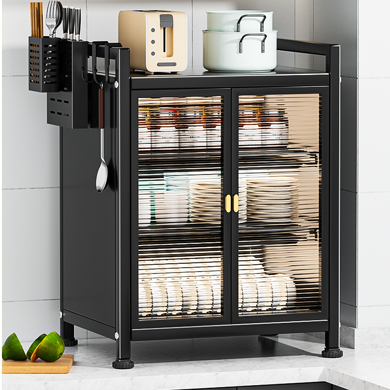 厨房置物架碗碟碗盘沥水架收纳架放碗架家用多功能碗柜碗筷收纳盒