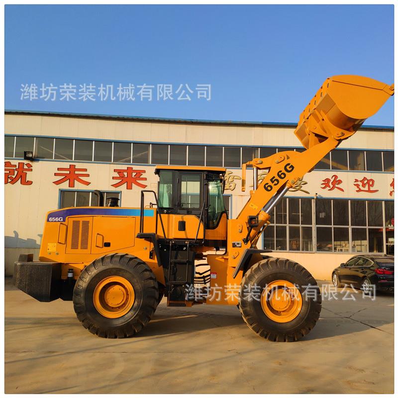 厂家直供大型装载机50出口型铲车加重岩石斗可配抓木器岩石托叉