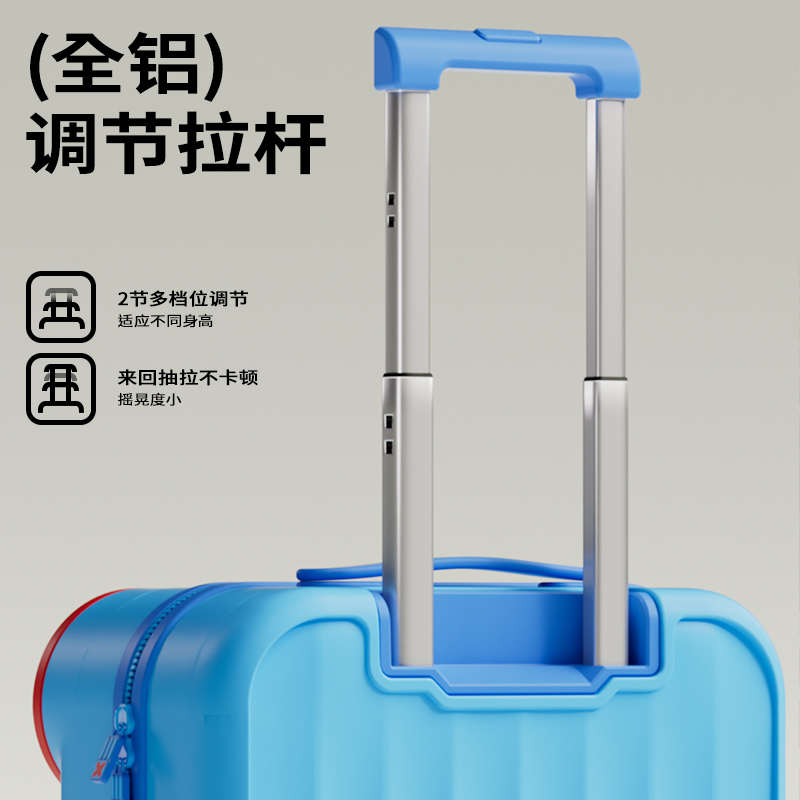 儿童行李箱男孩迷你拉杆旅行箱DIY女萌娃16寸超轻可登机卡通可爱