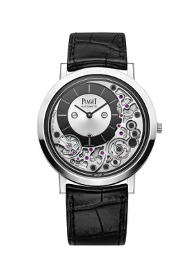 公价24.4万】98新41mm伯爵18k白金超薄G0A43121自动机械男表正品