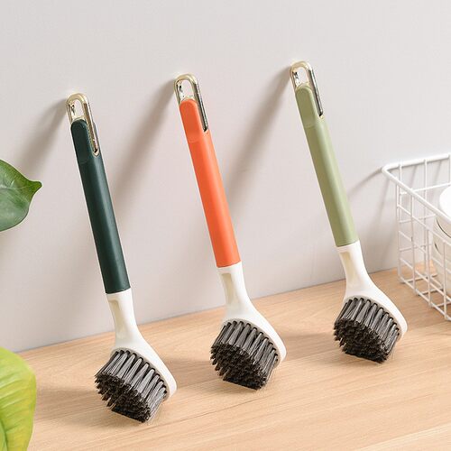 Kitchen Scrubber for Home Use - A神奇的洗锅洗碗工具，长柄设