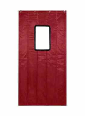 钢米1111070冬季防寒棉门帘加厚2层棉毡防水挡风120*200CM窗户30*