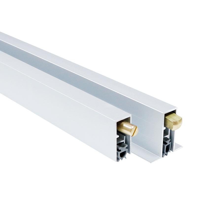 铝材密封条酒店装门底自暗升降密动封条隔门缝音条木门防尘条硅胶