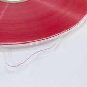 OPP膜红线封缄胶带高粘不残胶PE膜包装 袋自粘双面胶条塑料不干胶