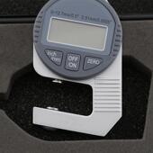 仪数显测厚百分厚规0 10234张mm测量皮革布料测纸等高精度卡尺厚