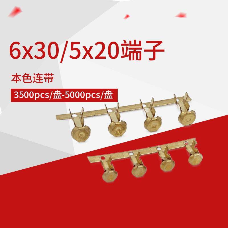 保险丝座螺旋式6x30,5x20端子本色连带端子