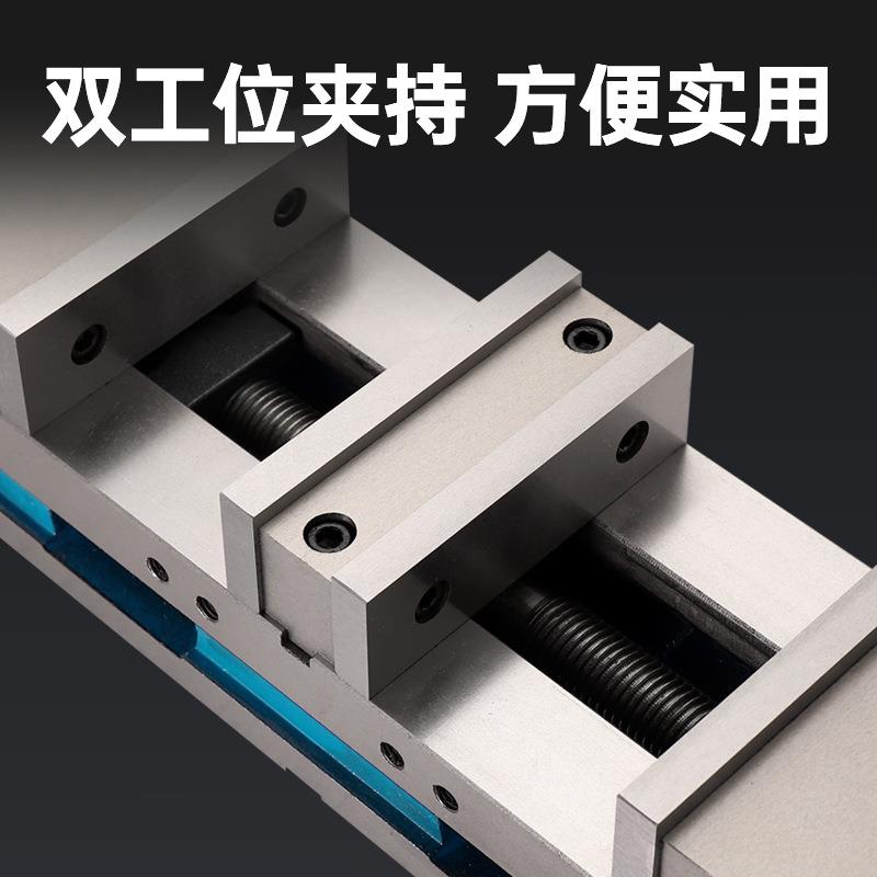 铨丰双双开口向646重型平口钳高精密角固式平口台钳铣床专用68寸