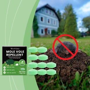 Pellets Repellent Mole and Garden Outdoor MOONSPRY