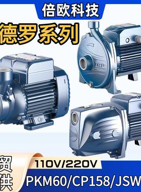 PM60旋涡泵220V欧规110美规佩德罗系列CP158JSW-10M喷射泵离心泵
