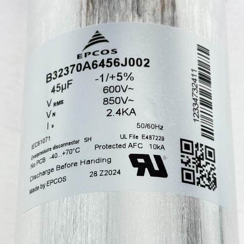 B32370-A4107-j020 420vac 100uf A6456-j001 j002 45uf 600v电容