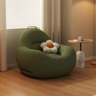 懒人沙发单人可睡可躺新款 卧室阳台豆袋休闲复古房间榻榻米小沙发