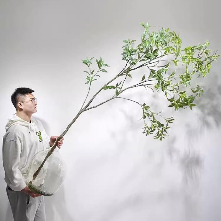 仿真绿植马醉木轻奢假植物室内客厅服装店橱窗落地摆件吊钟装饰