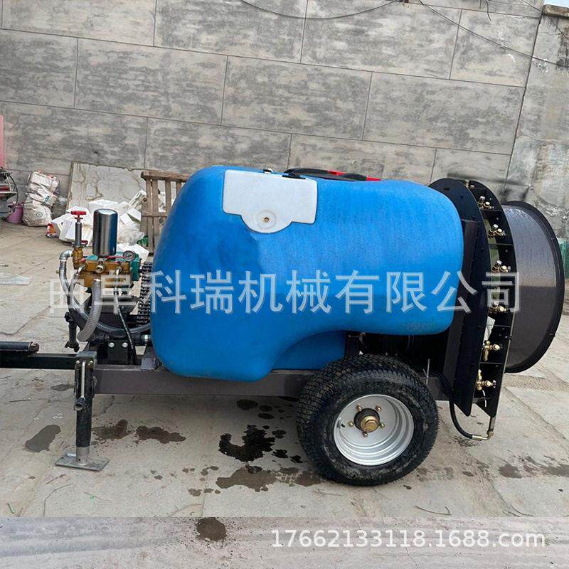 风送式打机 1000升加厚桶小蜜蜂陶瓷喷头 牵引式果园喷机
