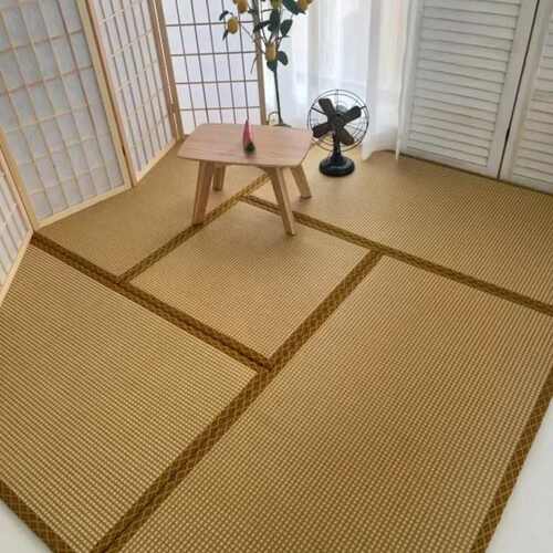 厂家直销日式榻榻米椰棕草席垫子拼接垫客厅卧室民宿茶室地垫日