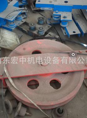 JWB75WJ矿用无极绳调速机械绞车涨紧油缸拉紧轮前大压绳轮配重架