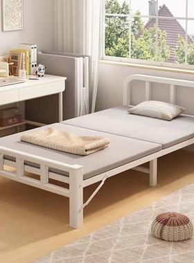 优质铁床午休折叠床单人床成人简易午睡家用便携办公室宿舍出租屋