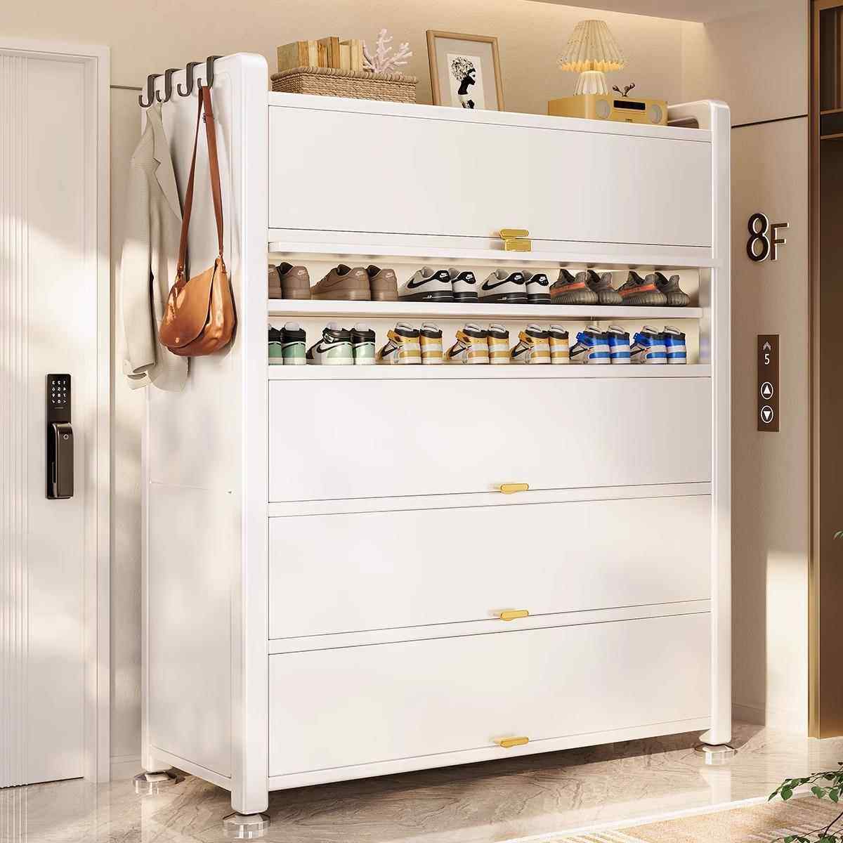 堡讯钢制鞋柜家用门口入户玄关收纳柜一体靠墙多层容量收拉车盖布,生活电器,其他生活家电配件,淘宝优惠券,粉丝福利购,淘宝优惠卷