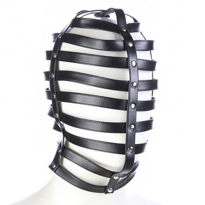 Exotic Sexy Accessories of Wetlook Leather Fetish Eye Mask H