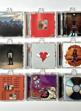Kanye Kanye迷你专辑钥匙扣Cd吊坠Nfc钥匙扣礼物迷你专辑老树周边