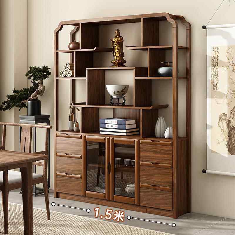 博古架隔断仿古中式实木多宝阁小摆件装饰古玩古董架子展示玄关柜,住宅家具,多宝格/博古架,淘宝优惠券,粉丝福利购,淘宝优惠卷