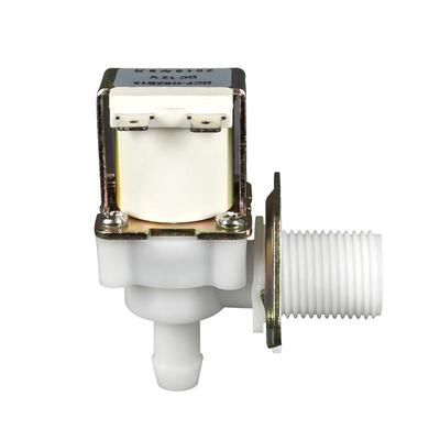 金胜 直角4分外螺纹塑料电磁阀 进水 放水阀 ZE-4F90 DC12VAC220V