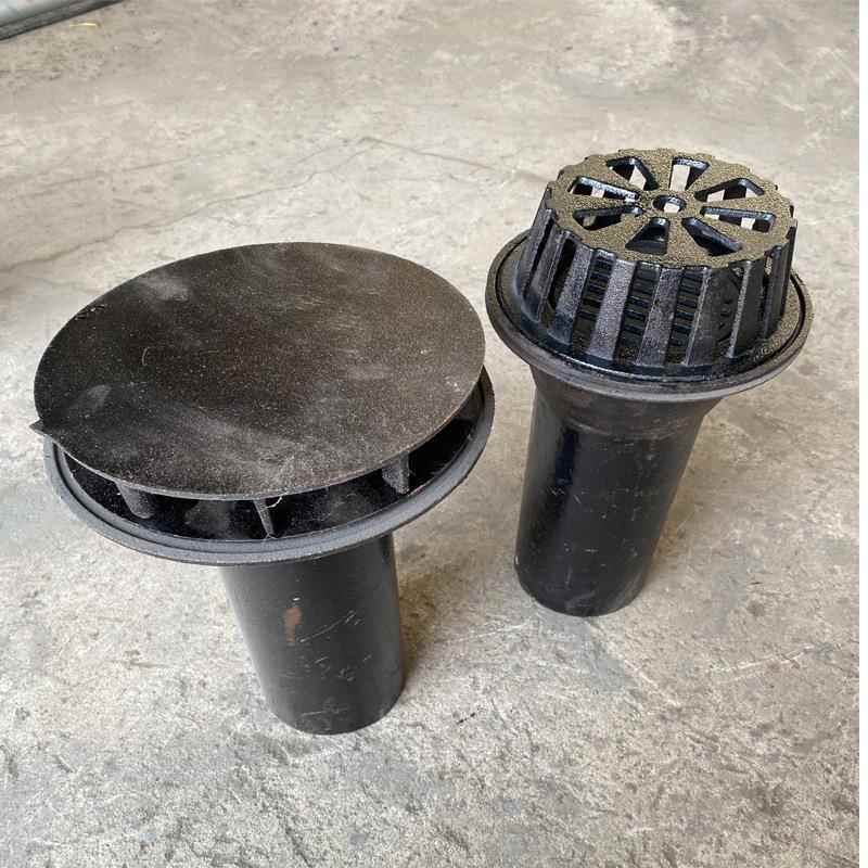 直排雨水斗铸铁雨水斗87型铸铁雨水斗直式型雨水斗排水系统地漏