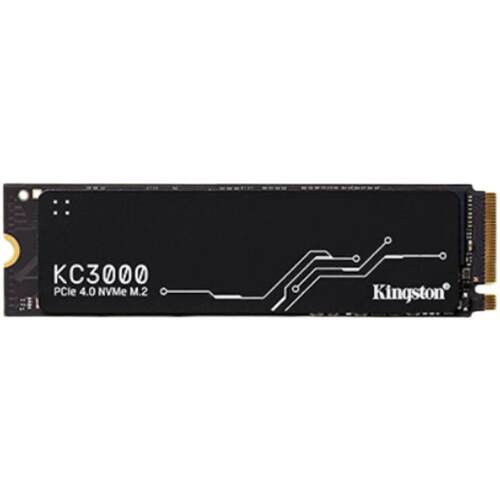 金.士顿M.2接口NVMe协议PCIe4.0适用台式笔记本SSD固态硬盘KC3000