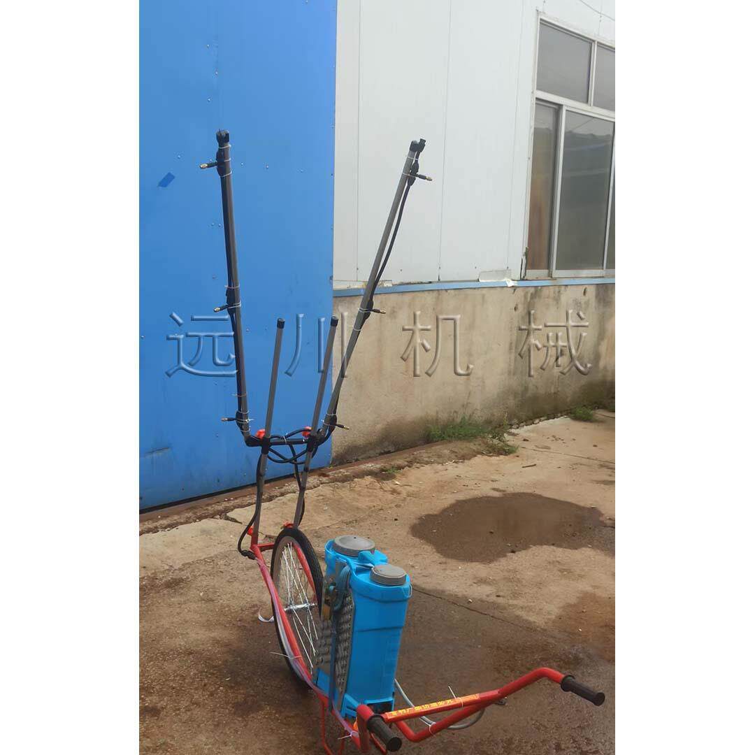 手推式汽油打药机 拉管式大棚蔬菜喷药机 养殖场高压清洗消毒机