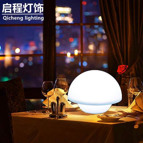 led充电酒吧台灯户外创意氛围灯小夜灯清吧装饰号码桌灯剧本杀灯