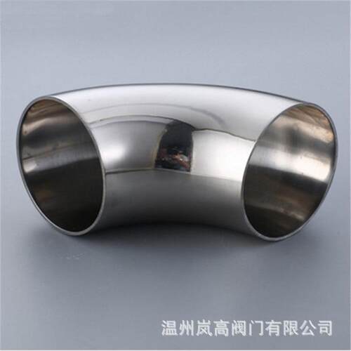 不锈钢材质 卫生级焊接弯头 管道焊接弯头 Φ63.5
