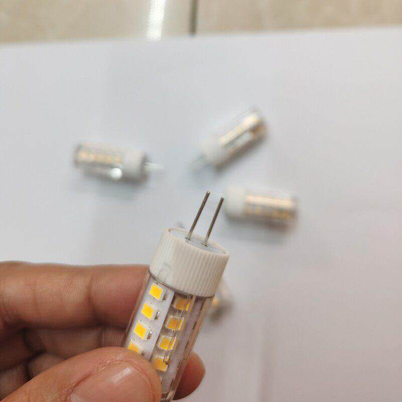 g4led灯珠220v插脚5瓦白光 暖光 中性光 暖黄暖白 玉米小灯泡宽压