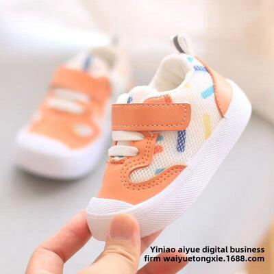 children Baby walking shoes toddler mesh Printing sneakers s