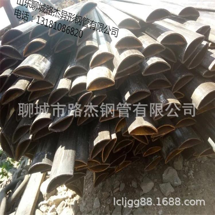 十年老厂生产半圆钢管 尺寸可定 做半圆管 模具多种半圆管
