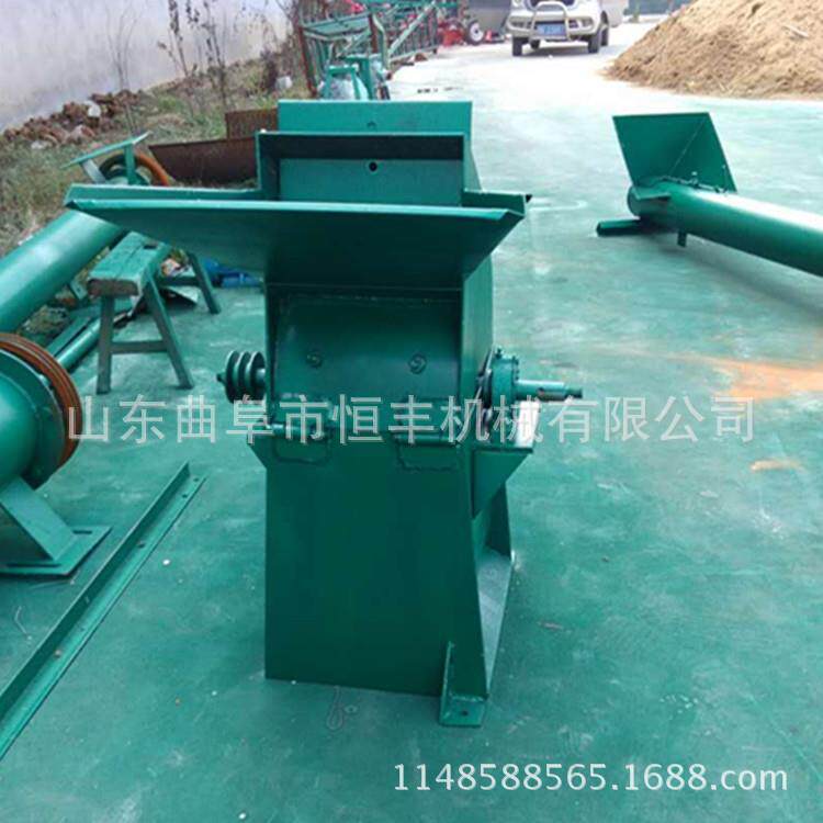 玉米秸秆粉碎机 竹草破碎加工设备 锤片式连续作业的机械