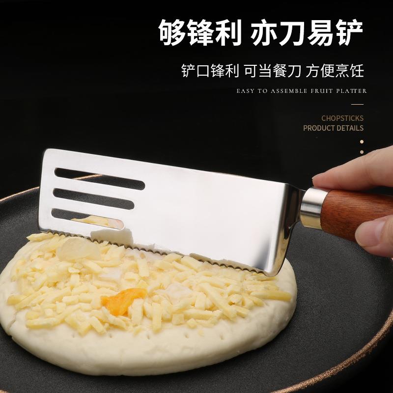 铲不锈理钢料铲铁2499板烧煎铲子摊煎饼炒冰牛排扒铲蛋糕鱼烘焙工