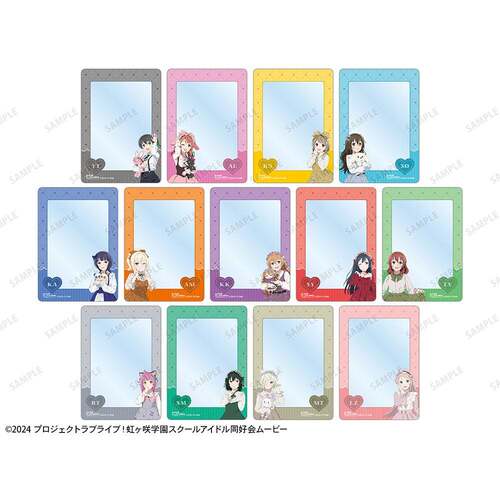 限购5/ AMNIBUS Lovelive 虹咲 音符洛丽塔 B8 PVC卡套 10月预售