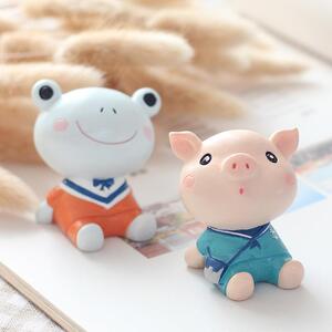 如果Zakka仰望学园树脂工艺品桌面卡通摆件创意家居新奇特装饰
