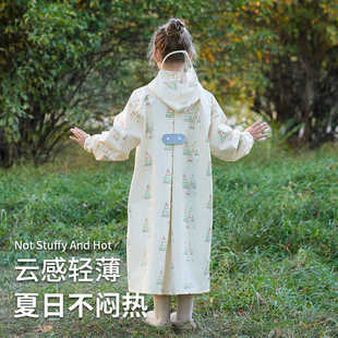 儿童雨衣中小童幼儿园带书包位宝宝雨披卡通男童女童防雨 2025新款